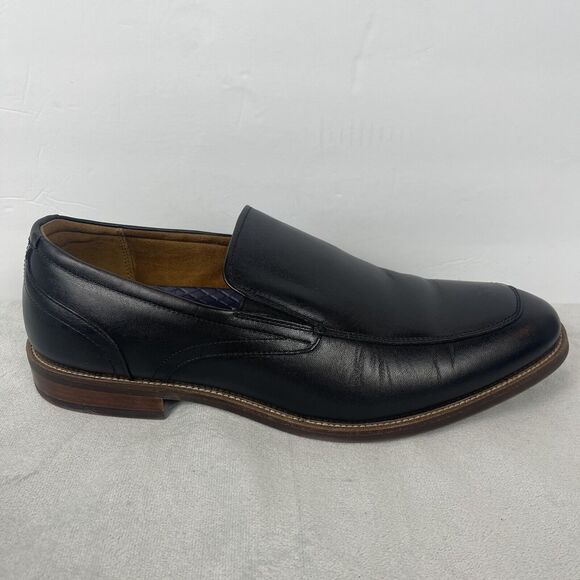 Florsheim Rucci Moc Toe Slip-On Black Loafer Mens‎ Size 10M New In Box main image 8